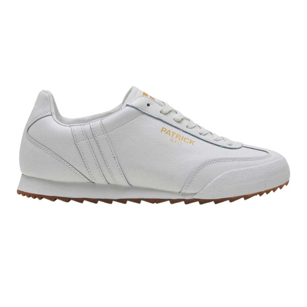 Patrick Mens Rio Suede Sneakers / White